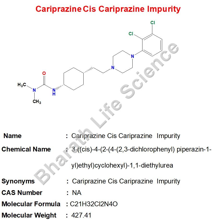 Cariprazine Cis Cariprazine  Impurity